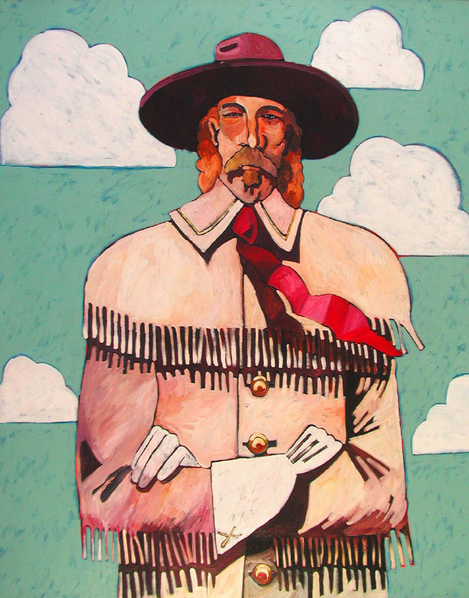 Artist: Thom Ross, Title: General Custer - click to close window