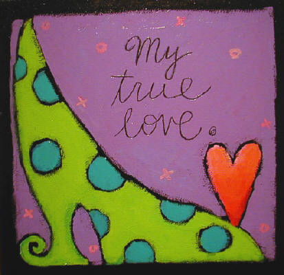 Artist: Debbie Tomassi, Title: My True Love - click for larger image