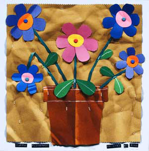 Artist: Bill Braun, Title: A Happy Flowerpot - click for larger image