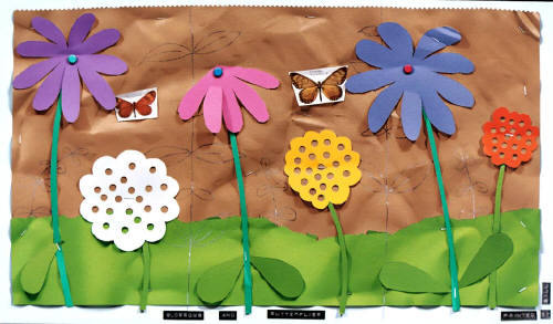 Artist: Bill Braun, Title: Blossoms and Butterflies - click for larger image