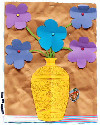 Artist: Bill Braun, Title: Mexican Vase - click for larger image