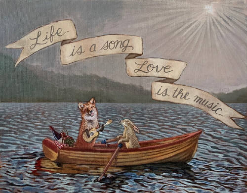 Artist: Brad Caplis, Title: Life is a Song... - click for larger image