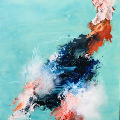 Artist: Brooke Westlund, Title: In the Clouds I  - click for larger image