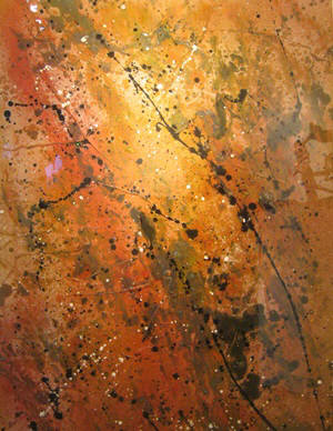 Artist: Dan Larsen, Title: A Coral Canvas - click for larger image