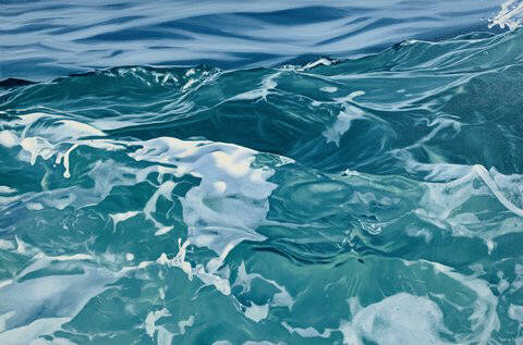 Artist: Debbie Daniels, Title: Pacific Wave - click for larger image