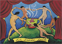 Artist: Debbie Tomassi, Title: La Danse Latte' - click for larger image