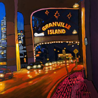 Artist: Don Tiller, Title: Granville Island II - click for larger image