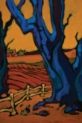 Artist: Don Tiller, Title: Long Standing Tree - click for larger image