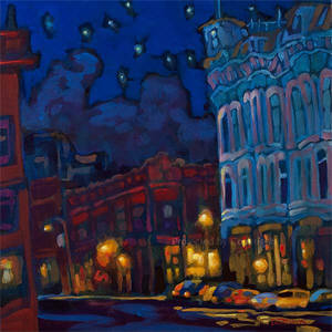 Artist: Don Tiller, Title: Night Owl - click for larger image