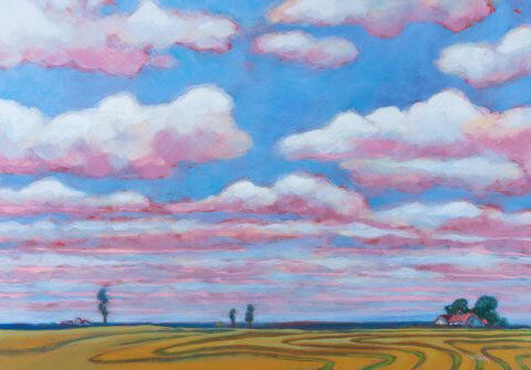 Artist: Don Tiller, Title: Prairie Clouds  - click for larger image