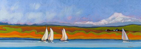 Artist: Don Tiller, Title: Sunday Sail - click for larger image