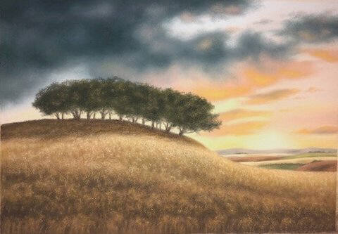 Artist: Doug Martindale, Title: Solitary Grove - click for larger image