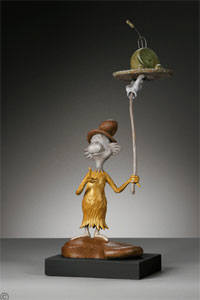 Artist: Dr. Seuss  , Title: Green Eggs and Ham Maquette - click for larger image