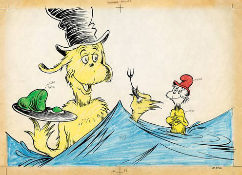 Artist: Dr. Seuss  , Title: I Like Them, Sam-I-Am - click for larger image