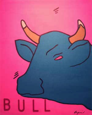 Artist:  Eugenio, Title: Bull - click for larger image
