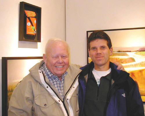 Artist: Gallery Event Photos, Title: Artist Ken Thomas and Ken Two... - click for larger image
