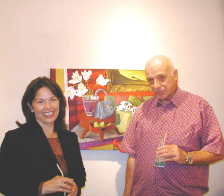 Artist: Gallery Event Photos, Title: Sept 2005-Collectors Susanne Turnipseed and John Brightbill  - click for larger image