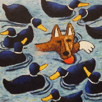 Artist: Jaime Ellsworth, Title: Duck Soup - click for larger image