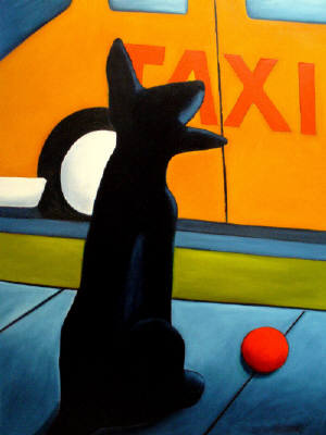 Artist: Jaime Ellsworth, Title: Taxi Cab - click for larger image