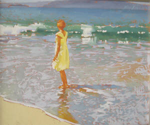 Artist: Kim Starr, Title: A Maui Beach - click for larger image