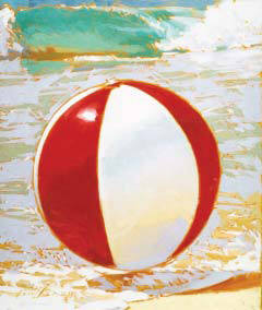 Artist: Kim Starr, Title: Beach Ball No. 1 - click for larger image