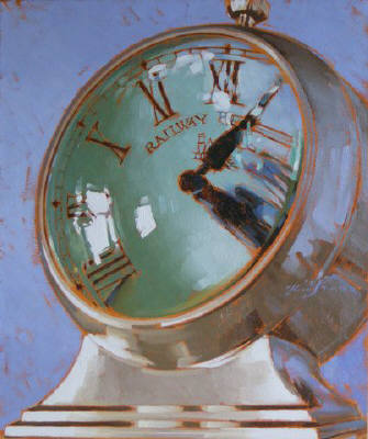 Artist: Kim Starr, Title: Clock - click for larger image