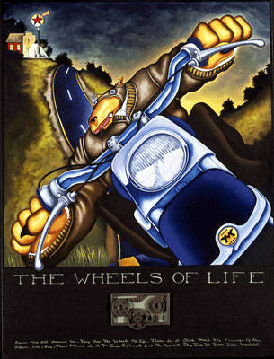 Artist: Markus Pierson, Title: Wheels of Life - click for larger image