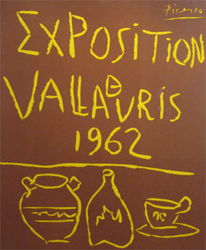 Artist: Pablo Picasso, Title: Exposition de Vallauris - 1962 - click for larger image