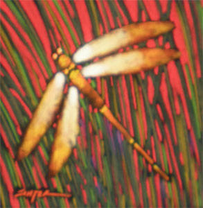 Artist: R. John (Bob) Ichter, Title: Dragonfly 10-066 - click for larger image