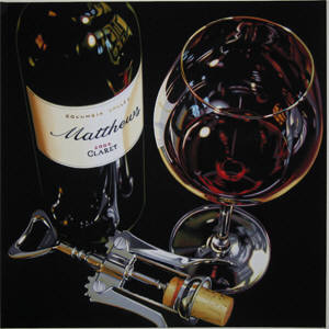 Artist: Ray Pelley, Title: A Taste While Waiting - Mathews Estate  Giclee Print - click for larger image