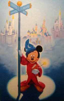 Artist:  The Art of Disney, Title: Millennium Mickey - click for larger image