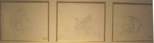 Artist:  The Art of Disney, Title: The Tigger Movie - Drawing - click for larger image