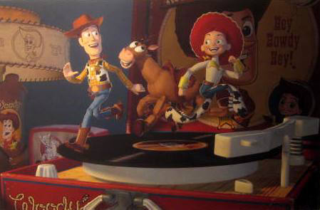 Artist:  The Art of Disney, Title: Woody's Roundup - click for larger image