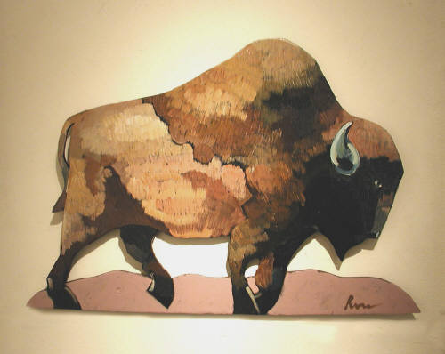Artist: Thom Ross, Title: Buffalo  - click for larger image