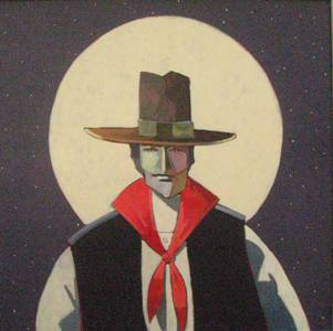 Artist: Thom Ross, Title: Full Moon Billy - click for larger image