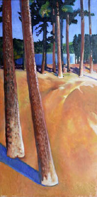 Artist:   Liang Wei, Title: Washington Trees - click for larger image