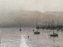 Debbie Daniels - Foggy Morning over Fisherman's Bay - Study