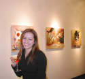 Gallery Event Photos - Wow....That's Cute! The lovely Rachel Adler visits the Tomassi Opening.