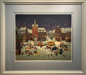 Michel Delacroix - Market on a Snow Day