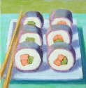 Patricia Doherty - Six Sushi Rolls