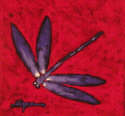 R. John (Bob) Ichter - Dragonfly - Red