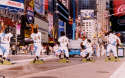 Thom Ross - Willie Mays in Time Square